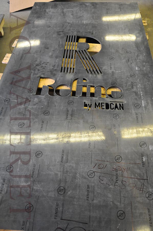 Method of Cut laser Cutting Material 3/4" thk MDF + Melamine